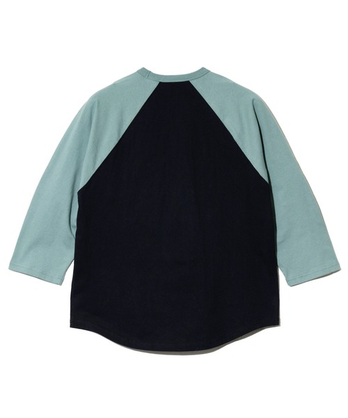 go slow caravan(ゴースローキャラバン)の「USA/C gsc WORLD 8分袖 BB TEE(Tシャツ/カットソー・メンズ・ブラック/グリーン・X-LARGE/LARGE/MEDIUM/SMALL)」の10枚目の写真