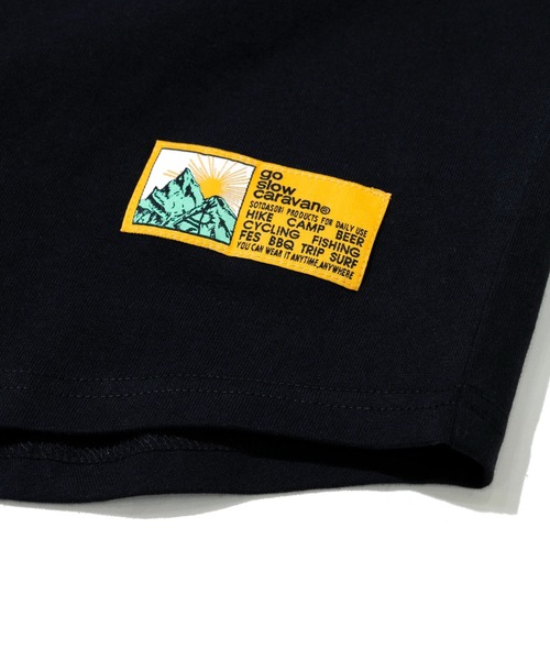 go slow caravan(ゴースローキャラバン)の「USA/C gsc WORLD 8分袖 BB TEE(Tシャツ/カットソー・メンズ・ブラック/グリーン・X-LARGE/LARGE/MEDIUM/SMALL)」の8枚目の写真