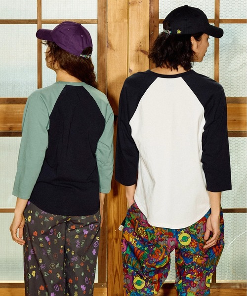 go slow caravan(ゴースローキャラバン)の「USA/C gsc WORLD 8分袖 BB TEE(Tシャツ/カットソー・メンズ・ブラック/グリーン・X-LARGE/LARGE/MEDIUM/SMALL)」の20枚目の写真