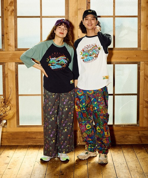 go slow caravan(ゴースローキャラバン)の「USA/C gsc WORLD 8分袖 BB TEE(Tシャツ/カットソー・メンズ・ブラック/グリーン・X-LARGE/LARGE/MEDIUM/SMALL)」の21枚目の写真