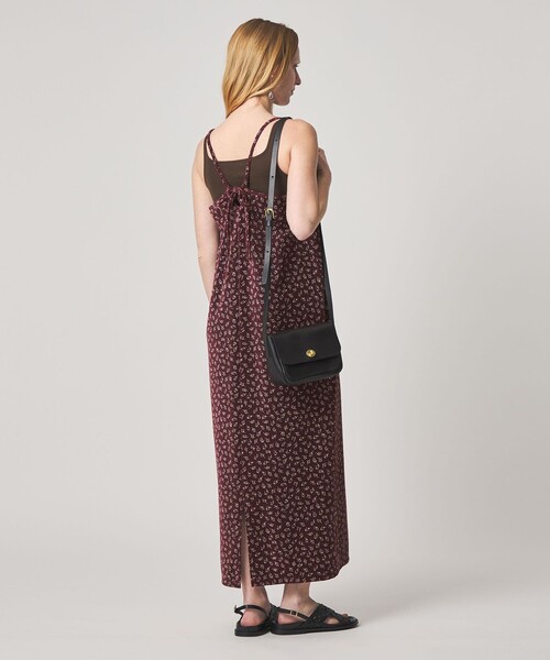 Steven Alan（スティーブンアラン）の「＜Steven Alan＞フラワー ベロア ワンピース（ワンピース・レディース・ワインレッド/ブラック・FREE）」の4枚目の写真