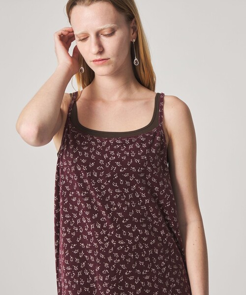 Steven Alan（スティーブンアラン）の「＜Steven Alan＞フラワー ベロア ワンピース（ワンピース・レディース・ワインレッド/ブラック・FREE）」の5枚目の写真