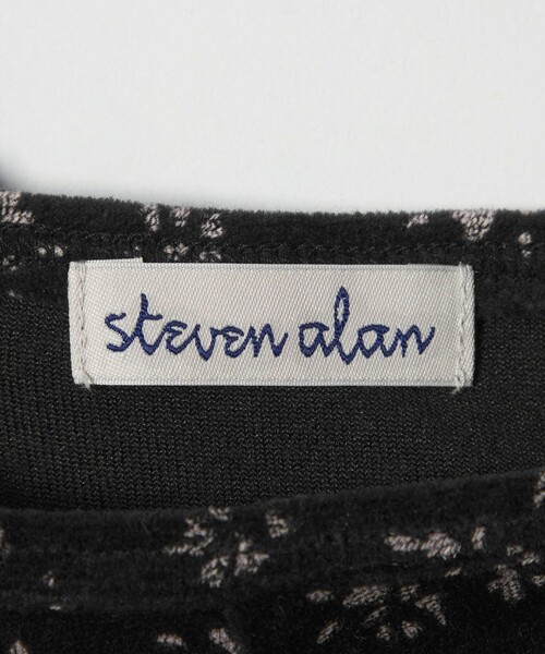 Steven Alan(スティーブンアラン)の「<Steven Alan>フラワー ベロア ワンピース(ワンピース・レディース・ワインレッド/ブラック・FREE)」の22枚目の写真
