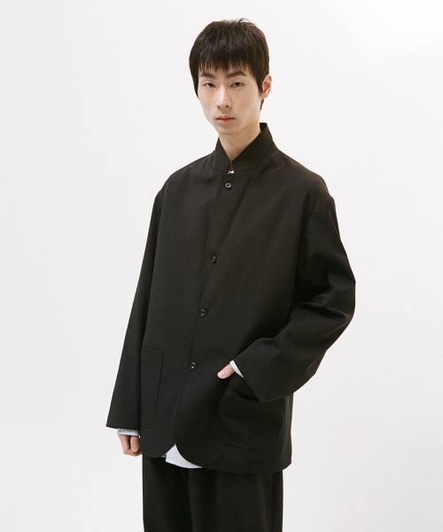 HORLISUN(ホーリーサン)の「Aston High Twist Twill Sport Jacket Charcoal(その他アウター・メンズ・その他・MEDIUM/LARGE/SMALL)」の6枚目の写真