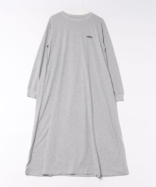 THOUSAND MILE(サウザンドマイル)の「【THOUSAND MILE】Dry Function LONG SLEEVE OnePiece ドライタッチ/抗菌防臭/吸水速乾/機能素材(ワンピース・レディース・グレー/チャコールグレー/ブラック・FREE)」の3枚目の写真