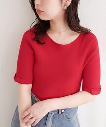 osono〉タックペプラムニット（ニット/セーター）｜natural couture