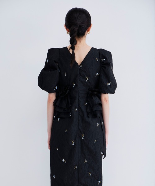ブロッサムフリルドレス / blossom frill dress（ドレス）｜ANDRESD