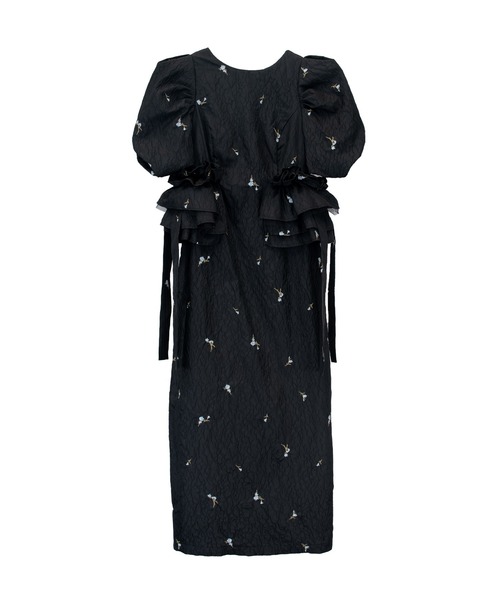 【新品・未使用】ANDRESDブロッサムフリルドレス ブロッサムフリルドレス / blossom frill dress（ドレス）｜ANDRESD