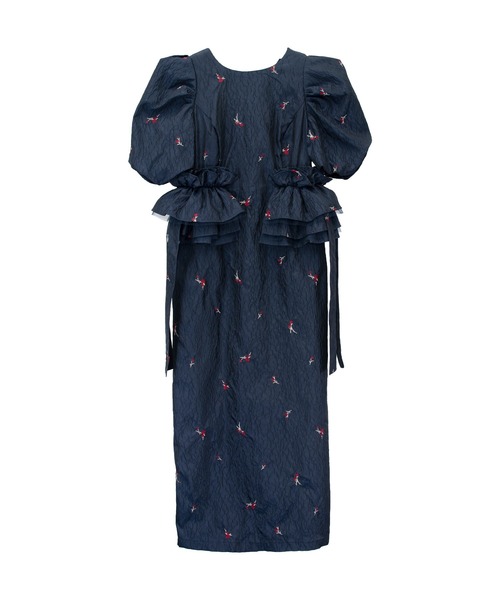ブロッサムフリルドレス / blossom frill dress（ドレス）｜ANDRESD