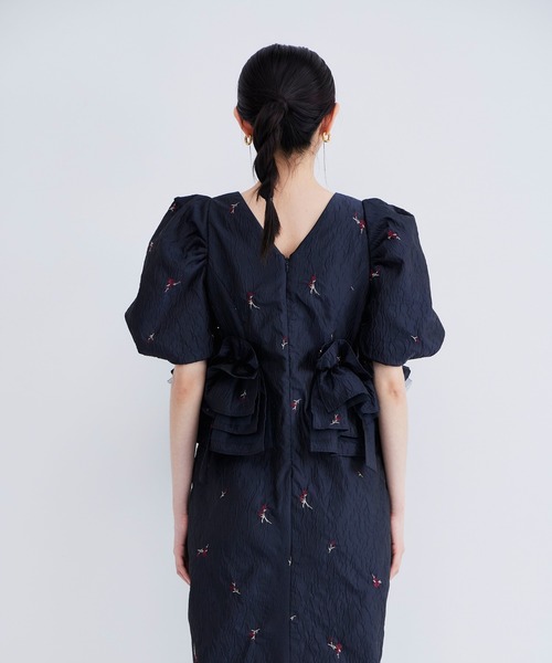ブロッサムフリルドレス / blossom frill dress（ドレス）｜ANDRESD