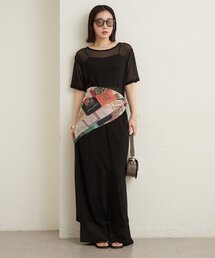 Omekashi | 半袖チュールワンピース(ワンピース)