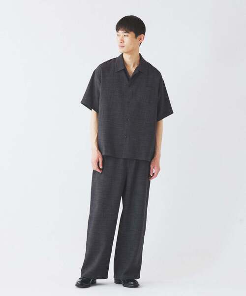 JOURNAL STANDARD relume(ジャーナルスタンダード レリューム)の「テックキャンバス スクエア イージーパンツ(セットアップ対応可)(スラックス・メンズ・ブラウン系その他/アイボリー/ブラック・LARGE/MEDIUM)」の15枚目の写真