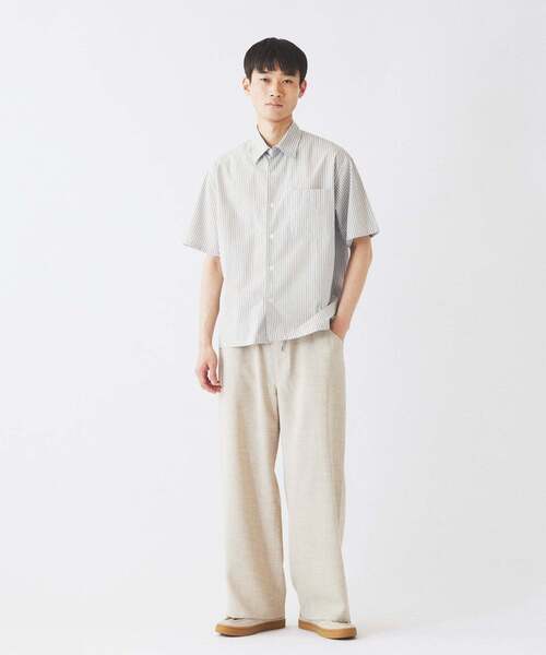 JOURNAL STANDARD relume(ジャーナルスタンダード レリューム)の「テックキャンバス スクエア イージーパンツ(セットアップ対応可)(スラックス・メンズ・ブラウン系その他/アイボリー/ブラック・LARGE/MEDIUM)」の17枚目の写真