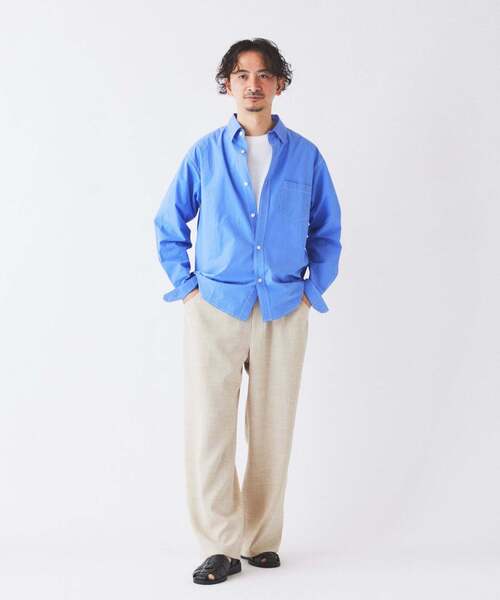 JOURNAL STANDARD relume(ジャーナルスタンダード レリューム)の「テックキャンバス スクエア イージーパンツ(セットアップ対応可)(スラックス・メンズ・ブラウン系その他/アイボリー/ブラック・LARGE/MEDIUM)」の18枚目の写真
