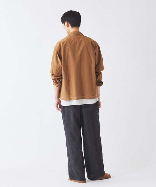 JOURNAL STANDARD relume(ジャーナルスタンダード レリューム)の「テックキャンバス スクエア イージーパンツ(セットアップ対応可)(スラックス・メンズ・ブラウン系その他/アイボリー/ブラック・LARGE/MEDIUM)」の21枚目の写真