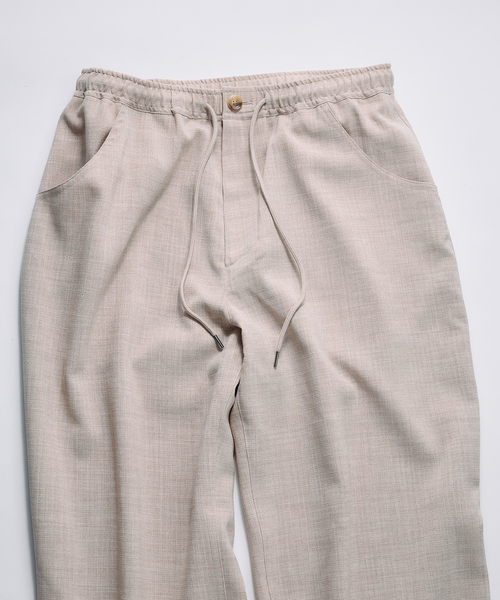 JOURNAL STANDARD relume（ジャーナルスタンダード　レリューム）の「テックキャンバス スクエア イージーパンツ（セットアップ対応可）（スラックス・メンズ・ブラウン系その他/アイボリー/ブラック・LARGE/MEDIUM）」の13枚目の写真