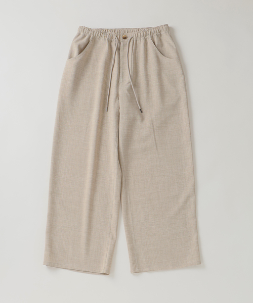 JOURNAL STANDARD relume（ジャーナルスタンダード　レリューム）の「テックキャンバス スクエア イージーパンツ（セットアップ対応可）（スラックス・メンズ・ブラウン系その他/アイボリー/ブラック・LARGE/MEDIUM）」の20枚目の写真