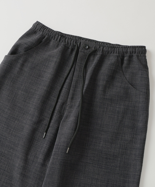 JOURNAL STANDARD relume（ジャーナルスタンダード　レリューム）の「テックキャンバス スクエア イージーパンツ（セットアップ対応可）（スラックス・メンズ・ブラウン系その他/アイボリー/ブラック・LARGE/MEDIUM）」の22枚目の写真