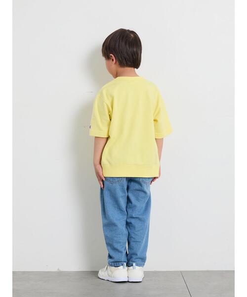 Samansa Mos2 Lagom（サマンサモスモスラーゴム）の「【champion】半袖スウェット（Tシャツ/カットソー・キッズ・グレー/イエロー・130/95/120/110/100）」の7枚目の写真