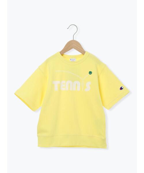 Samansa Mos2 Lagom（サマンサモスモスラーゴム）の「【champion】半袖スウェット（Tシャツ/カットソー・キッズ・グレー/イエロー・130/95/120/110/100）」の10枚目の写真