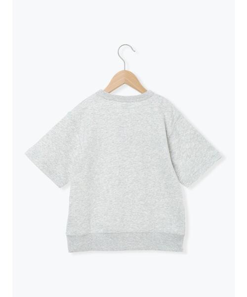 Samansa Mos2 Lagom（サマンサモスモスラーゴム）の「【champion】半袖スウェット（Tシャツ/カットソー・キッズ・グレー/イエロー・130/95/120/110/100）」の11枚目の写真