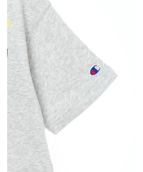 Samansa Mos2 Lagom（サマンサモスモスラーゴム）の「【champion】半袖スウェット（Tシャツ/カットソー・キッズ・グレー/イエロー・130/95/120/110/100）」の13枚目の写真
