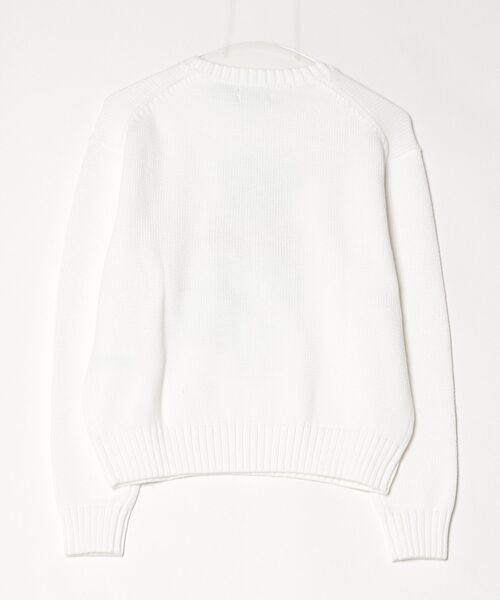 POLO RALPH LAUREN(ポロ ラルフ ローレン)の「Polo ベア クルーネック セーター(ニット/セーター・レディース・ホワイト・S/M/L/XS)」の9枚目の写真