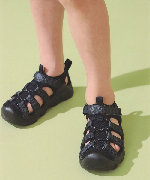 こども ビームス(コドモビームス)の「KEEN / ハイパーポート H2 サンダル 2026SS(15~22cm)(その他シューズ・キッズ・ブラック/ホワイト系その他6・20/18.5/21/19.5/16/15 /22/18/17)」の4枚目の写真