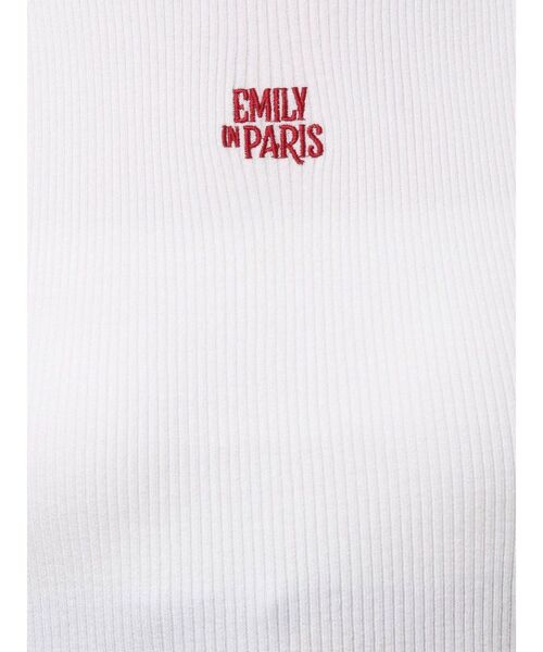 MERCURYDUO(マーキュリーデュオ)の「【EMILY IN PARISコラボ】 ロゴエンブロイダリーニット(ニット/セーター・レディース・ブラック/レッド/オフホワイト・FREE)」の14枚目の写真