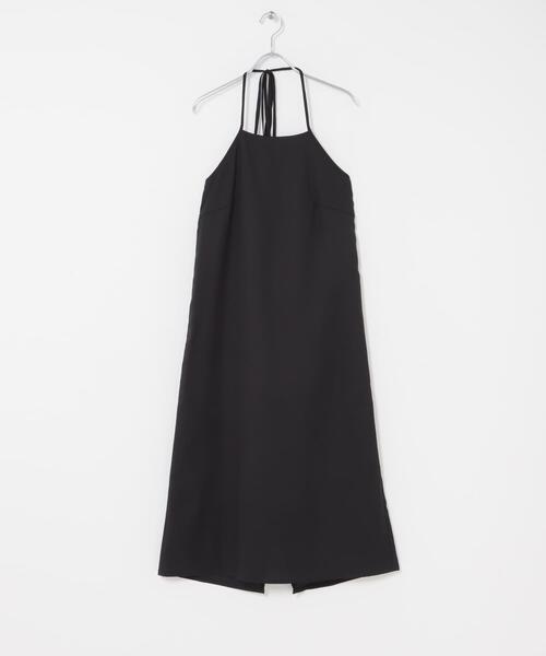 URBAN RESEARCH ROSSO WOMEN(アーバンリサーチ ロッソ)の「kaene ビジューチュールホルターネックドレス(ワンピース・レディース・ブラック・SMALL)」の11枚目の写真