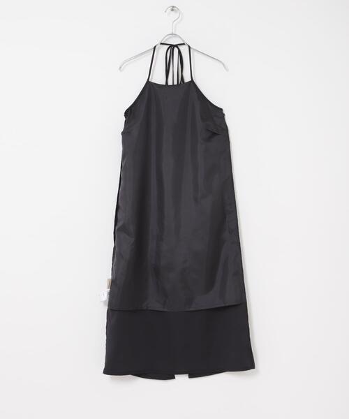 URBAN RESEARCH ROSSO WOMEN(アーバンリサーチ ロッソ)の「kaene ビジューチュールホルターネックドレス(ワンピース・レディース・ブラック・SMALL)」の12枚目の写真