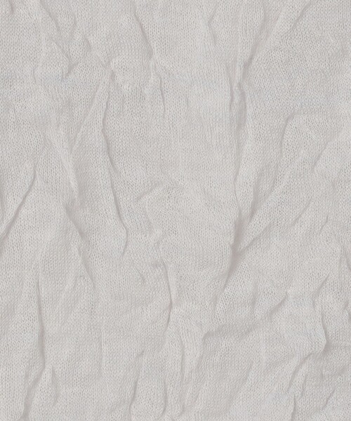 EDITION（エディション）の「プリーツニット カーディガン（カーディガン/ボレロ・レディース・ダークブラウン/ホワイト/ライトグレー・FREE）」の6枚目の写真