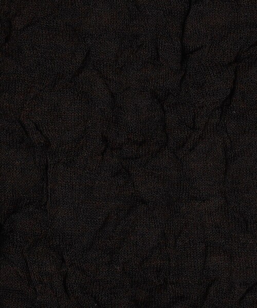 EDITION（エディション）の「プリーツニット カーディガン（カーディガン/ボレロ・レディース・ダークブラウン/ホワイト/ライトグレー・FREE）」の7枚目の写真