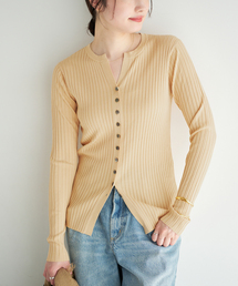 Plage（プラージュ）の「primo rib カーディガン（カーディガン/ボレロ）」