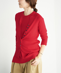 Plage（プラージュ）の「primo rib カーディガン（カーディガン/ボレロ）」