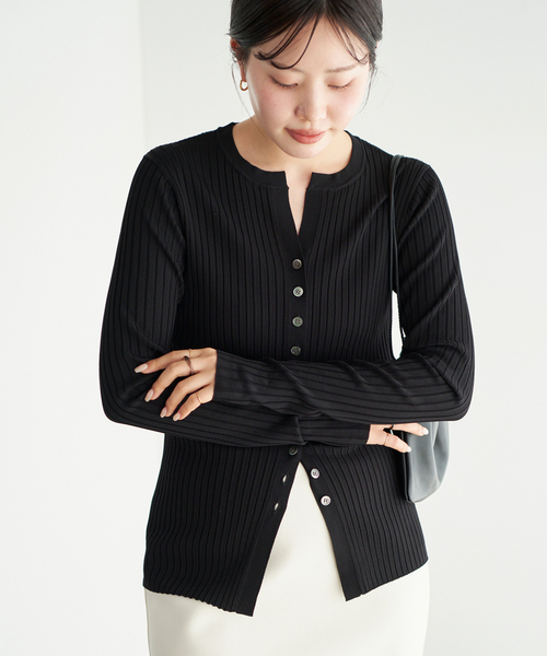 新品タグ付き　plage primo rib カーディガン primo rib カーディガン（カーディガン/ボレロ）｜Plage（プラージュ