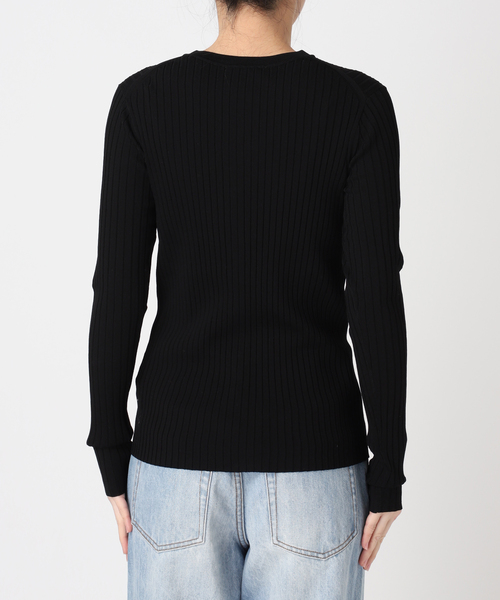 plage（プラージュ）の「primo rib カーディガン（カーディガン/ボレロ・レディース・ベージュ/レッド/ブラック・FREE）」の15枚目の写真