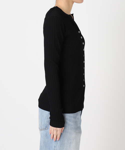 plage（プラージュ）の「primo rib カーディガン（カーディガン/ボレロ・レディース・ベージュ/レッド/ブラック・FREE）」の14枚目の写真