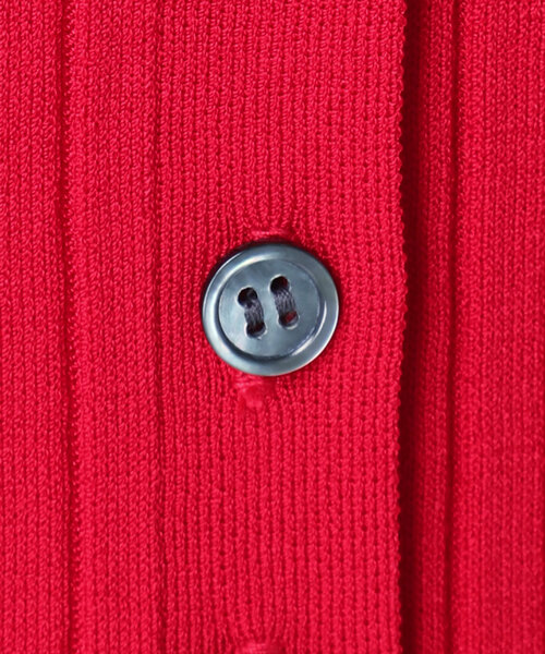 plage（プラージュ）の「primo rib カーディガン（カーディガン/ボレロ・レディース・ベージュ/レッド/ブラック・FREE）」の5枚目の写真