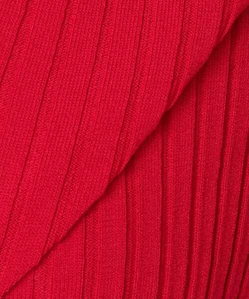 plage（プラージュ）の「primo rib カーディガン（カーディガン/ボレロ・レディース・ベージュ/レッド/ブラック・FREE）」の4枚目の写真