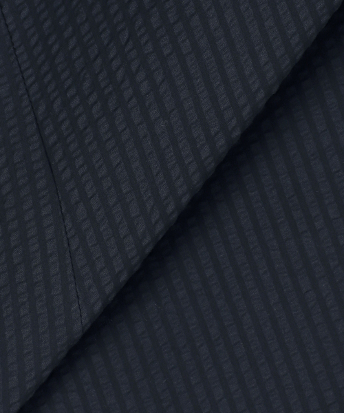 Spick & Span(スピックアンドスパン)の「パフスリーブサッカードレス(ワンピース・レディース・ネイビー/マルチ・FREE)」の17枚目の写真