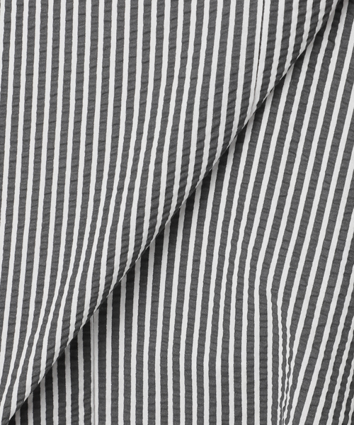 Spick & Span(スピックアンドスパン)の「パフスリーブサッカードレス(ワンピース・レディース・ネイビー/マルチ・FREE)」の15枚目の写真