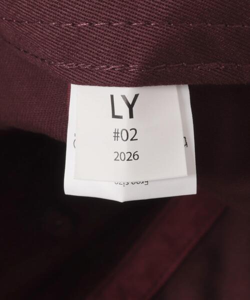 LY(エルワイ)の「LY LETTER CAP(キャップ・レディース・ネイビー/イエロー/バーガンディー・-)」の7枚目の写真