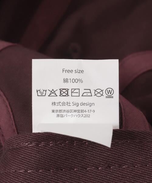 LY(エルワイ)の「LY LETTER CAP(キャップ・レディース・ネイビー/イエロー/バーガンディー・-)」の8枚目の写真