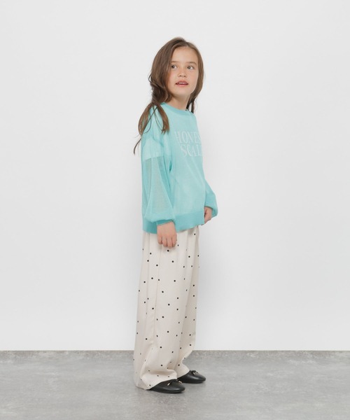 GLOBAL WORK（グローバルワーク）の「イージーケアリネンライクパンツ/637870（その他パンツ・キッズ・アイボリー/ブラック/ブラウン・160cm/150cm/140cm/130cm）」の16枚目の写真