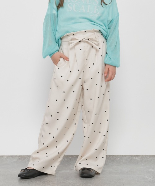 GLOBAL WORK（グローバルワーク）の「イージーケアリネンライクパンツ/637870（その他パンツ・キッズ・アイボリー/ブラック/ブラウン・160cm/150cm/140cm/130cm）」の18枚目の写真