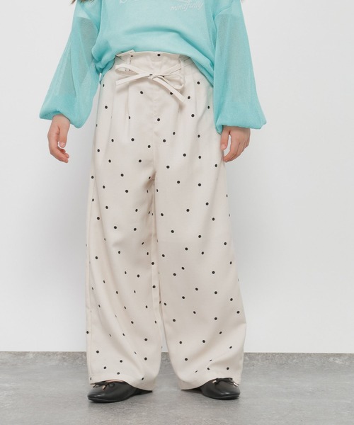 GLOBAL WORK（グローバルワーク）の「イージーケアリネンライクパンツ/637870（その他パンツ・キッズ・アイボリー/ブラック/ブラウン・160cm/150cm/140cm/130cm）」の20枚目の写真