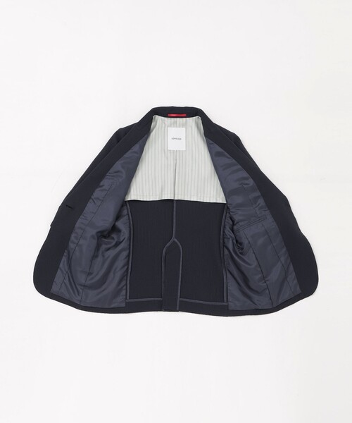 LOVELESS（ラブレス）の「ウォッシャブルサッカーハーフスリーブジャケット（テーラードジャケット・レディース・ネイビー・34/36）」の14枚目の写真