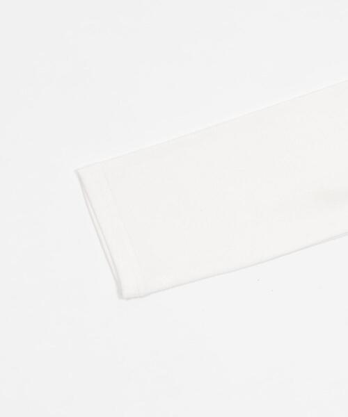dispark(ディスパーク)の「DISPARK/【26年春新作】ボーダーレイヤードウィングトップ(Tシャツ/カットソー・レディース・ホワイト・FREE)」の9枚目の写真