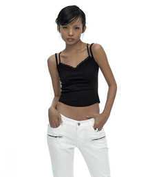 Nessa Lace Top Black